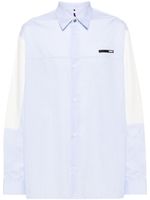 OAMC chemise en coton à rayures - Bleu