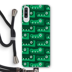 Crocs: Samsung Galaxy A70 Transparant Hoesje met koord