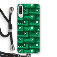 Crocs: Samsung Galaxy A70 Transparant Hoesje met koord