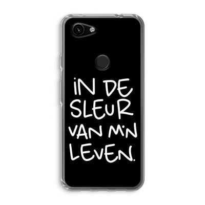 De Sleur: Google Pixel 3a Transparant Hoesje