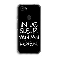 De Sleur: Google Pixel 3a Transparant Hoesje