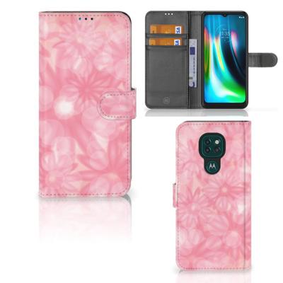 Motorola Moto G9 Play | E7 Plus Hoesje Spring Flowers Motorola Moto G9 Play | E7 Plus Hoesje Spring Flowers