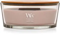 WoodWick ellipse candle patchouli créme