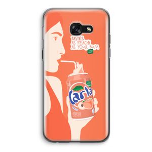 Peach please!: Samsung Galaxy A5 (2017) Transparant Hoesje