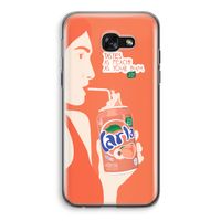 Peach please!: Samsung Galaxy A5 (2017) Transparant Hoesje