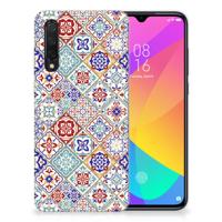 Xiaomi Mi 9 Lite | TPU | Siliconen hoesje | Tiles Color