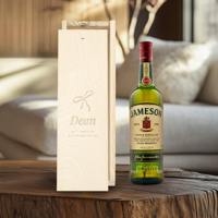 Whiskey in gegraveerde kist - Jameson