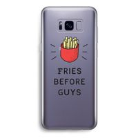 Fries before guys: Samsung Galaxy S8 Transparant Hoesje Fries before guys: Samsung Galaxy S8 Transparant Hoesje