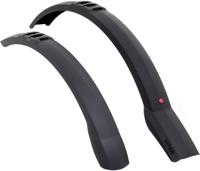 Hebie viper spatbordset 24-28 inch v-brake zwart