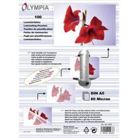 Olympia 1x100 DIN A5 80 micron laminatorzak 100 stuk(s) - thumbnail