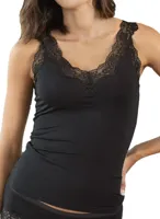 Dames hemd kant Modal - brede bandjes - Dames onderhemd - Singlet