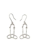 JW Anderson boucles d'oreilles à détail d'épingle - Argent - thumbnail