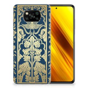 Xiaomi Poco X3 | Poco X3 Pro TPU Case Beige Flowers