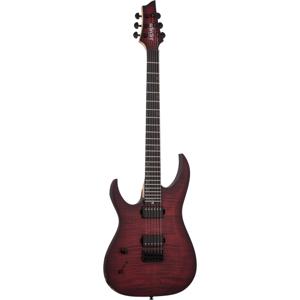 Schecter Sunset-6 Extreme Satin Scarlet Burst (linkshandig)