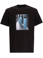 Armani Exchange T-shirt met print - Zwart - thumbnail