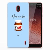 Nokia 1 Plus Siliconen Case Nut Home - thumbnail