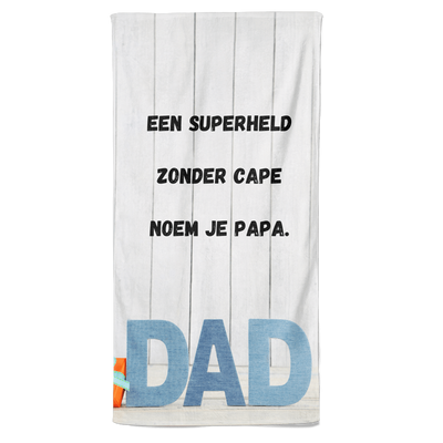 Vaderdag Handdoek - Superheld - Pillow Buddies