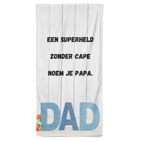 Vaderdag Handdoek - Superheld - Pillow Buddies