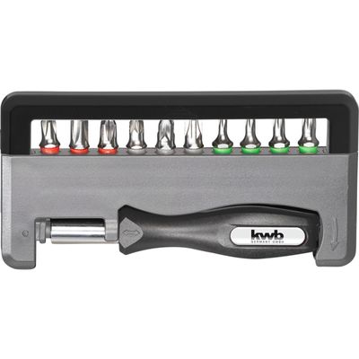 Industrial Steel Standard Handy Bit Box 12-Delig Bitset