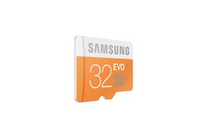 32GB Samsung EVO MicroSD geheugenkaart Class 10 + MicroSD naar SD adapter (SD kaart)