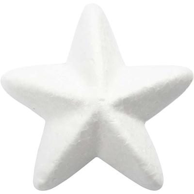 Creativ Company Sterren, b: 6 cm, wit, 50 stuk/ 1 doos