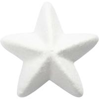 Creativ Company Sterren, b: 6 cm, wit, 50 stuk/ 1 doos
