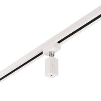 2-Fase Pendeladapter Kunststof Mat Wit voor Railsysteem