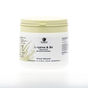 Groene Os L-Lysine en Vitamine B6 paard/pony (200 gr)