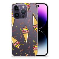 Apple iPhone 14 Pro Siliconen Case Icecream