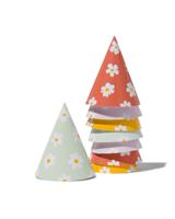 HEMA Feesthoedjes Bloemen - 8 Stuks