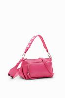 Middelgrote schoudertas met Half logo - RED - U