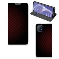 OPPO A73 5G | Hoesje met Magneet | Geruit Rood OPPO A73 5G | Hoesje met Magneet | Geruit Rood