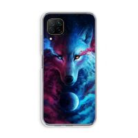 Where Light And Dark Meet: Huawei P40 Lite Transparant Hoesje