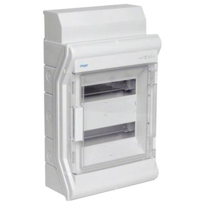 Hager VE212DN Sonstige Installationstechnik Kleine verdeelkast Opbouw (op muur) Aantal rijen: 2 Inhoud: 1 stuk(s)