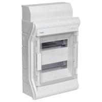Hager VE212DN Sonstige Installationstechnik Kleine verdeelkast Opbouw (op muur) Aantal rijen: 2 Inhoud: 1 stuk(s)