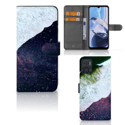 Motorola Moto E22 | E22i | Book Case | Sea in Space