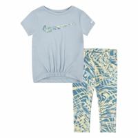 Sportoutfit voor kinderen Nike Dri-Fit Grijs Multicolour 2 Onderdelen - Maat: 24 maanden