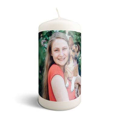 Kaars bedrukken - 19 x 10 cm