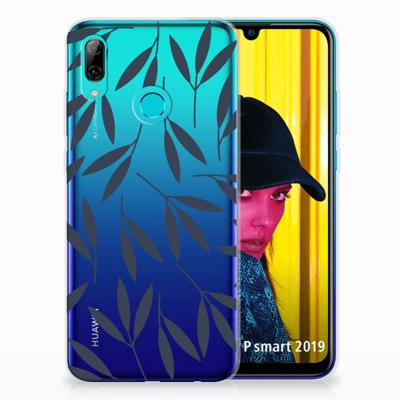 Huawei P Smart 2019 | TPU Case | Leaves Blue