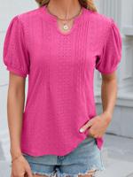 Casual Regular Fit V Neck T-Shirt