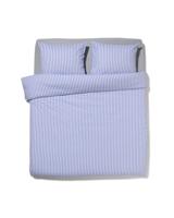 HEMA Dekbedovertrek 200x200/220cm zacht katoen strepen lavendel (lavendel)