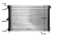 Radiateur MAHLE, u.a. für VW