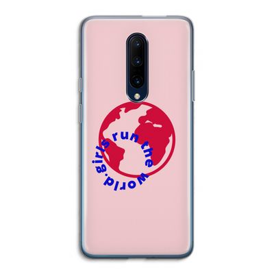 Run The World: OnePlus 7 Pro Transparant Hoesje