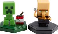 Minecraft Earth Boost Mini Figures 2-Pack - Villager & Creeper - thumbnail