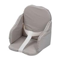 TINEO PVC-stoelkussen met riemen - grijs