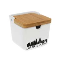 Suikerpot Versa Barcelona Keramisch 8,8 x 8,5 x 8,8 cm
