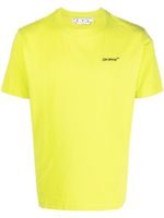 Off-White t-shirt Arrows Caravaggio - LIME BLACK