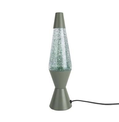 Leitmotiv Lava Lamp - Jungle Groen Glitter