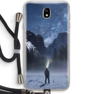 Wanderlust: Samsung Galaxy J7 (2017) Transparant Hoesje met koord