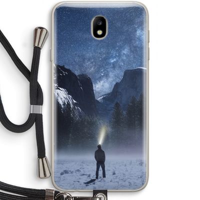 Wanderlust: Samsung Galaxy J7 (2017) Transparant Hoesje met koord